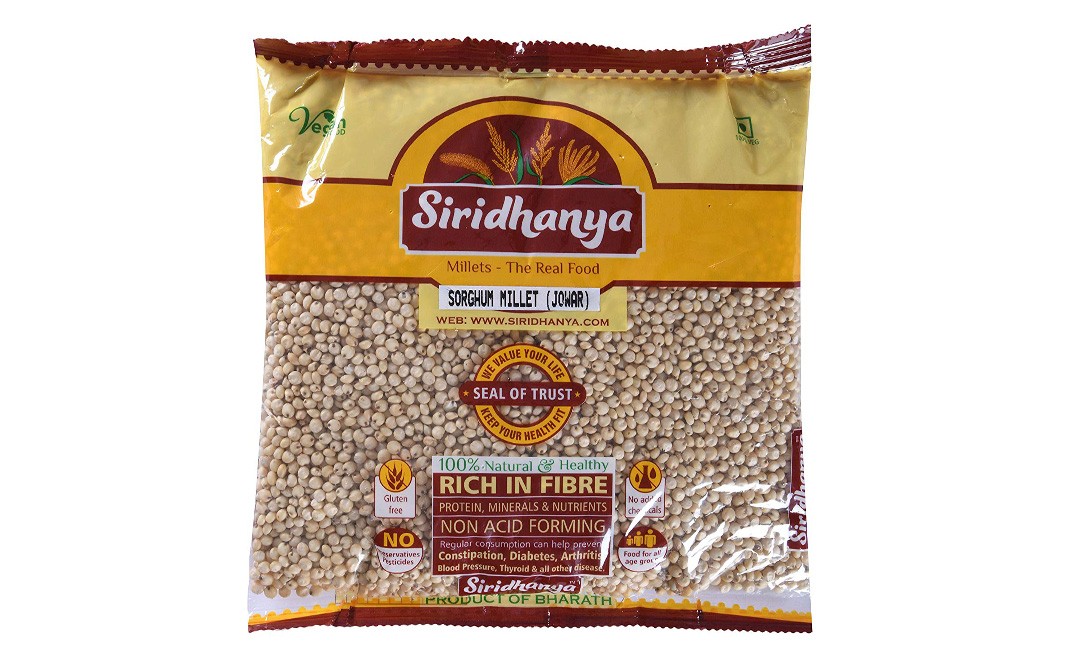 Siridhanya Millet (Jowar) Pack 500 grams Reviews Nutrition